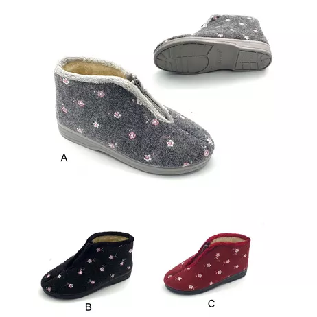 Centralny zamek haftowane żel-but