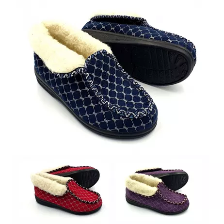 Mokasyny damskie bambosz żel-but