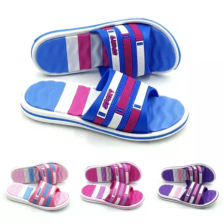 2495-5 klapki basenowe Damskie