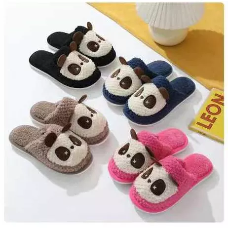 E622 Pantofle damskie ocieplane