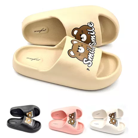 F401 misie klapki basenowe