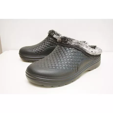 A009 klapki ogrodowe męskie ocieplane