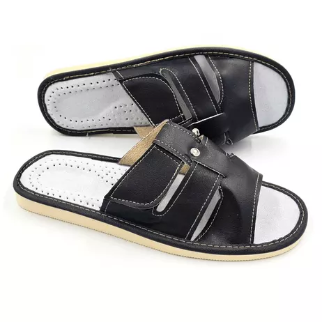 Pantofle Męskie na rzep