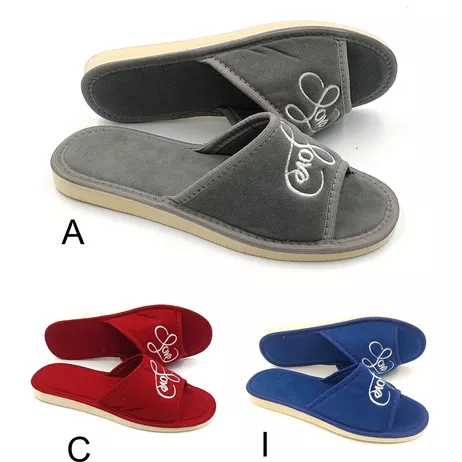 .P06 Pantofle Damskie LOVE otwarte