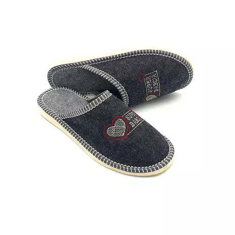 SUPER BABCIA Ciemny filc